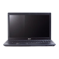 Acer TravelMate 5740 User Manual