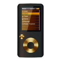Coby MP610-4G BLU Instruction Manual