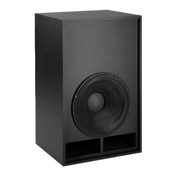 EAW SB184C Technical Specifications