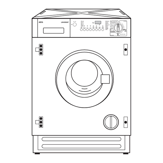 AEG LAVAMAT 14500 VI Instruction Booklet