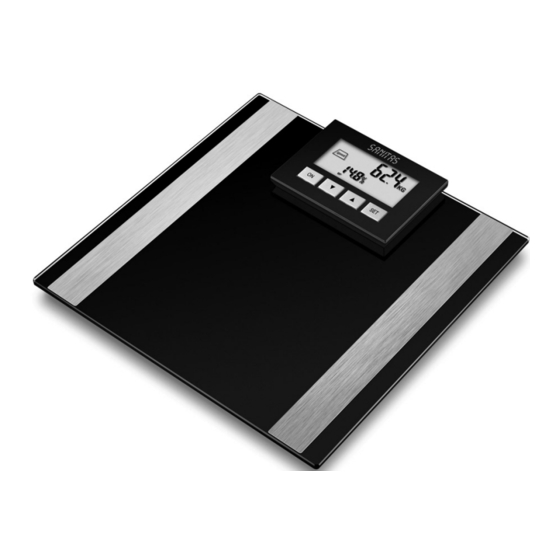 Sanitas SBG 58 Diagnostic Glass Scale Manuals
