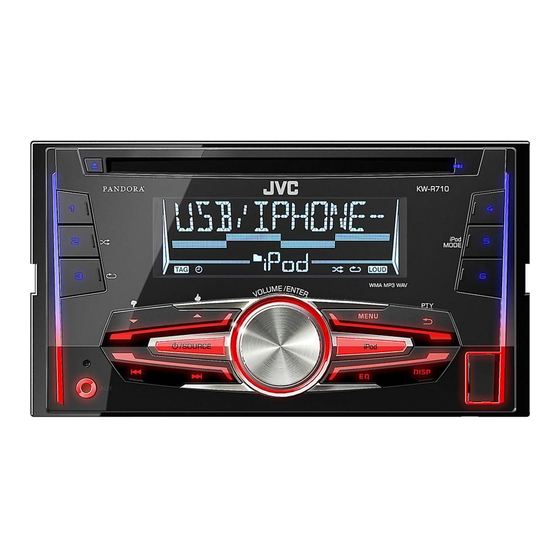 JVC KW-R710 User Manual