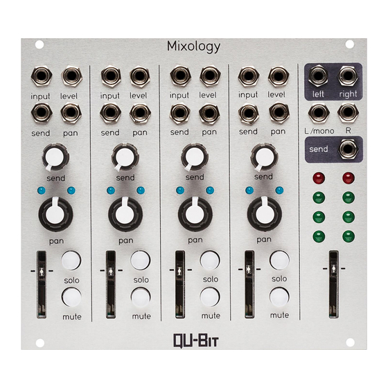 Qu-bit Mixology Manual
