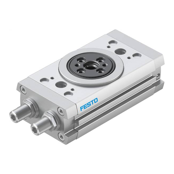 Festo DRRD-12 Operating Instructions Manual