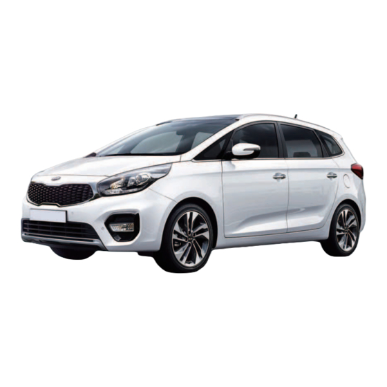 Kia Carens 2018 Owner's Manual