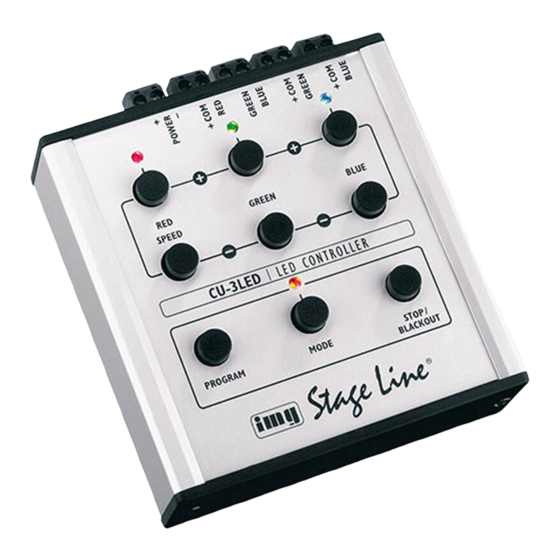 Monacor img Stage Line CU-3LED Manual