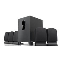 Coby CSP96 - Home Theater Speaker System Instruction Manual