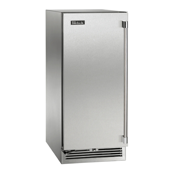 Perlick SHALLOW-DEPTH Series Installation Manual