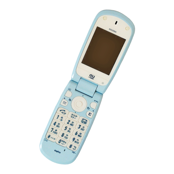 KDDI au A5520SA Manual
