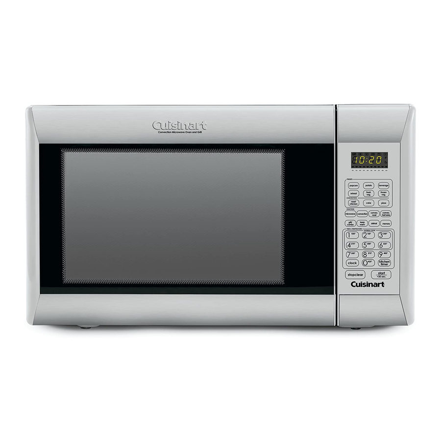 Cuisinart CMW200 - Convection Microwave Oven Manuals