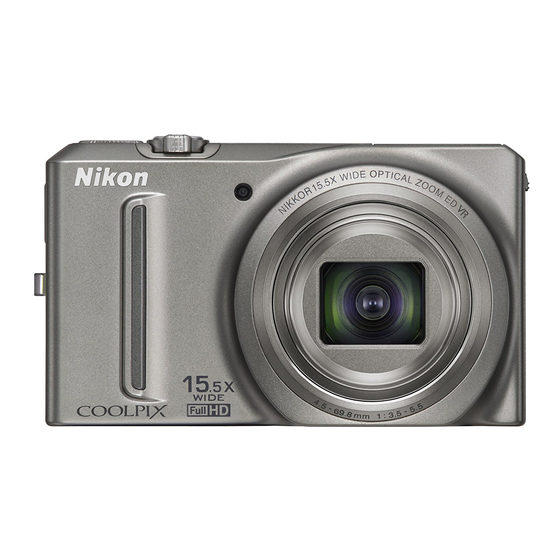 Nikon COOLPIX S9050 Manuals