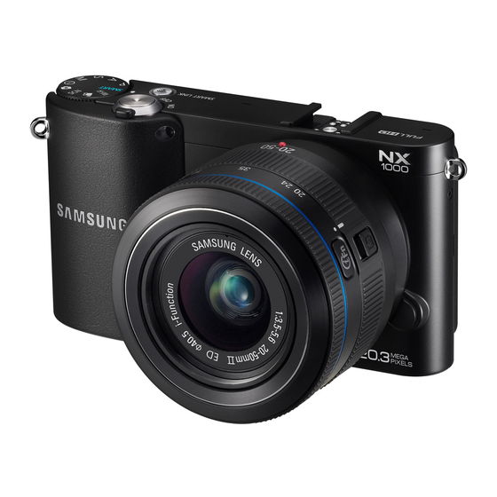 Samsung Smart Camera NX1000 User Manual
