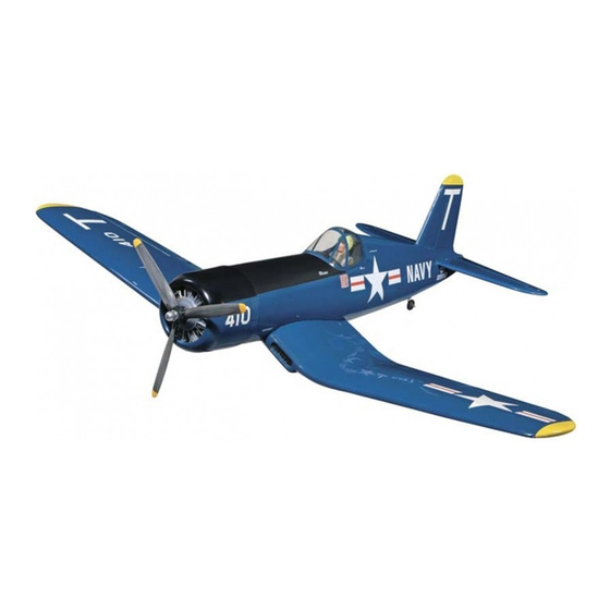 Top Flite F4U Corsair Instruction Book