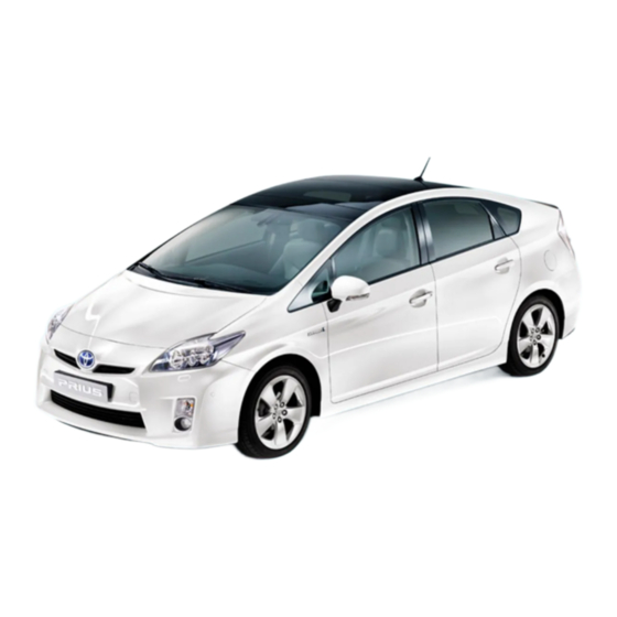 Toyota Prius 2009 Quick Reference Manual