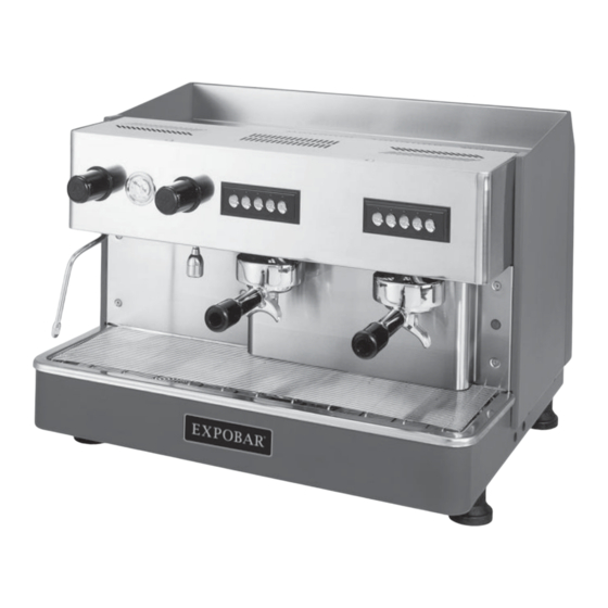 Expobar MONROC Instruction Manual And Maintenance