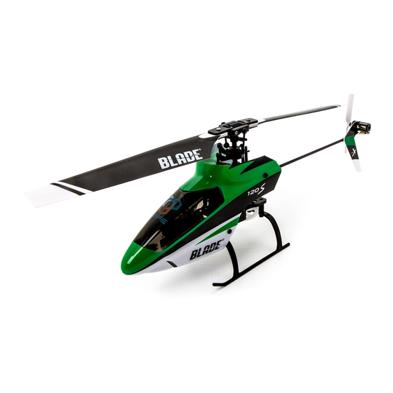 Horizon Hobby Blade 120 S Instruction Manual