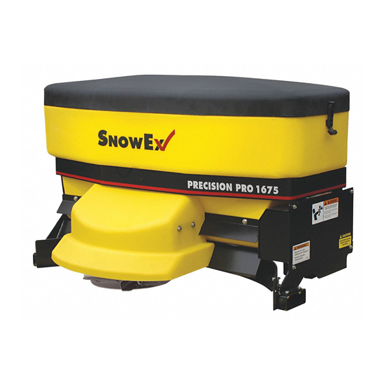 SnowEx Precision Pro SP-1675 Owner's Manual