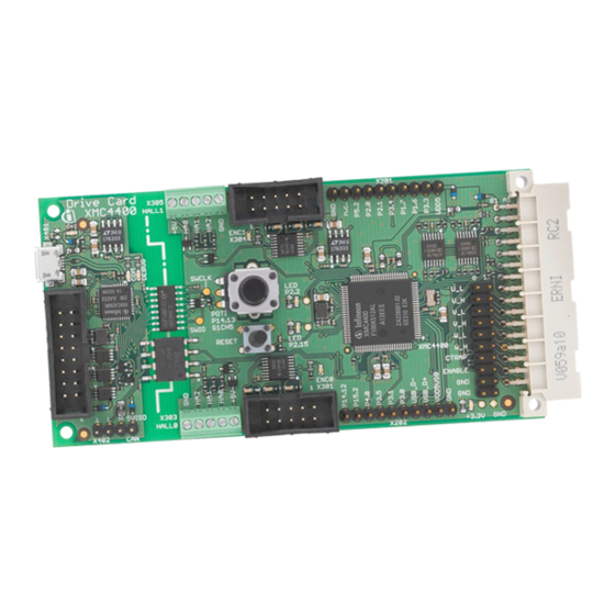 Infineon DriveCard XMC4400 V1 Board User's Manual