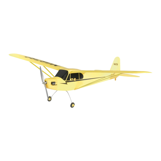 User Manuals: Reely Piper J-3 Cub 2.0 Control Airplane