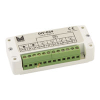 Alcad DIV-034 Manual