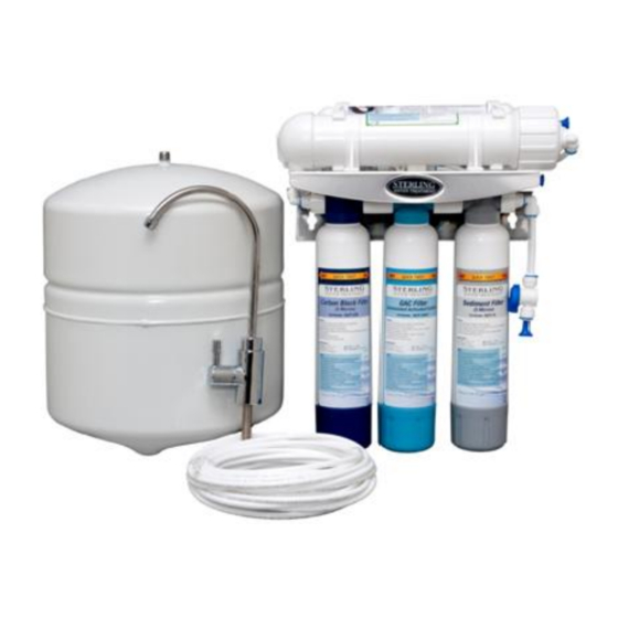 Sterling QCRO-50-PUMP Installation Manual