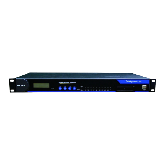 Moxa Technologies DA-661 Hardware User Manual