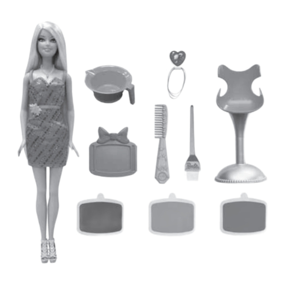 Mattel Barbie X7888-0521 Instructions