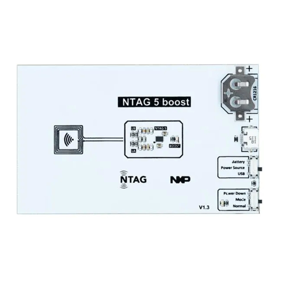 NXP Semiconductors NTAG 5 Series Quick Start Manual