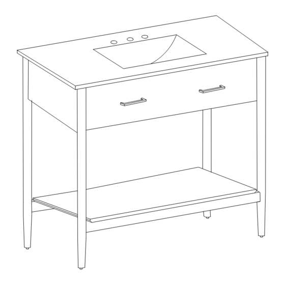 modway EEI-6353 Assembly Instructions Manual