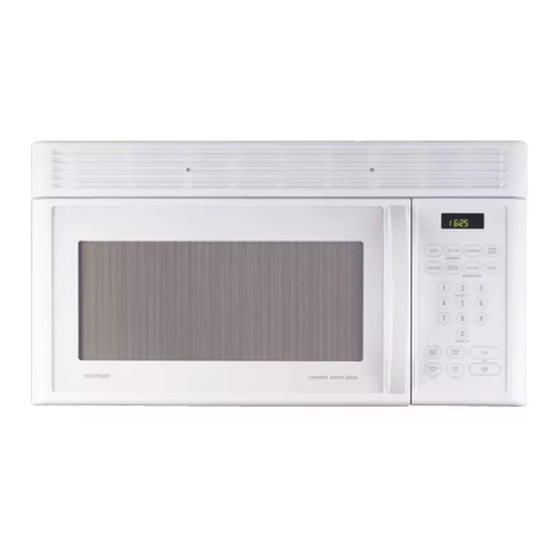 Hotpoint RVM1625 Owner's Manual