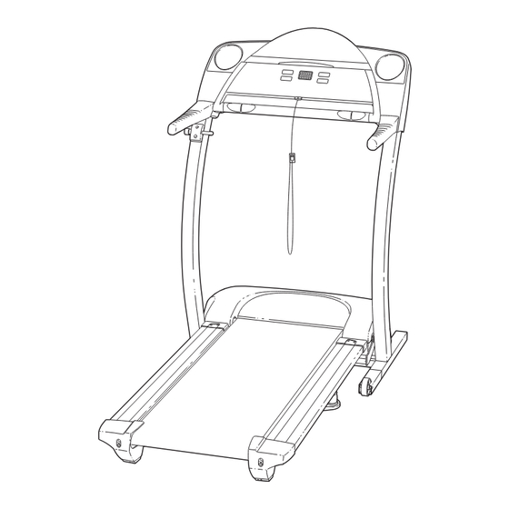 Healthrider 875p Treadmill Bedienungsanleitung