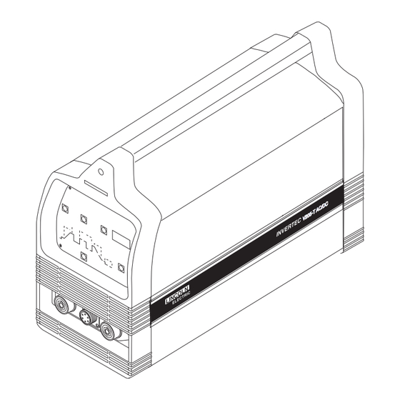 Lincoln Electric INVERTEC SVM161-A Service Manual
