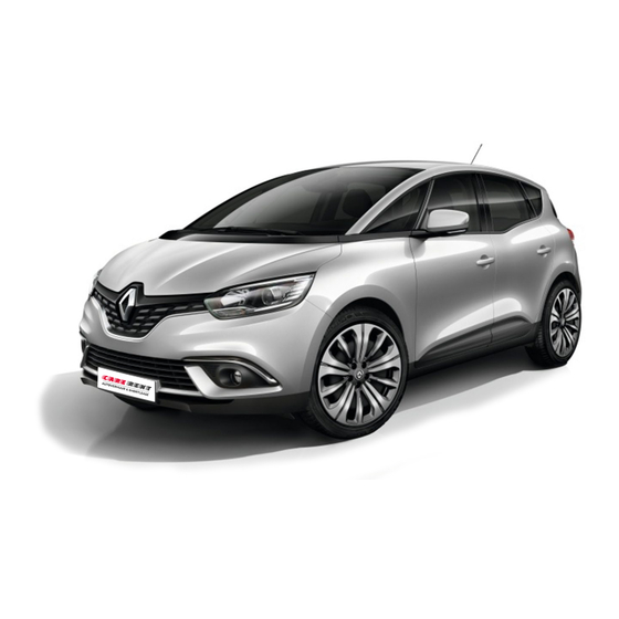 Renault SCENIC Driver's Handbook Manual