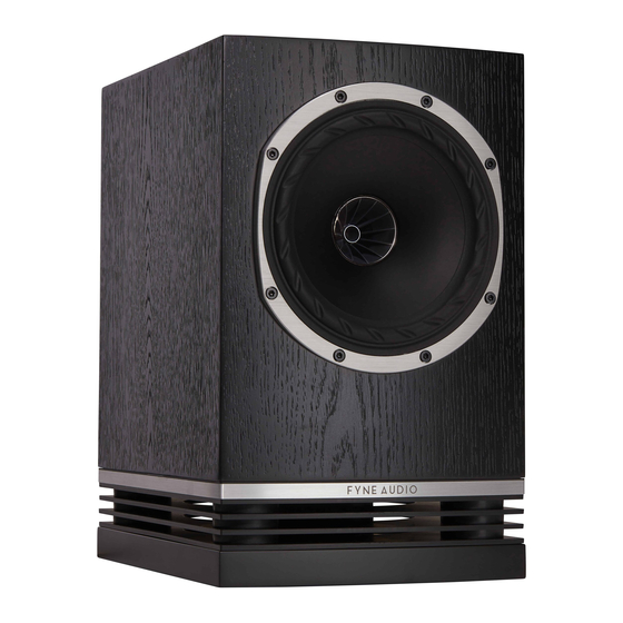 Fyne Audio F500 Series Information Manual