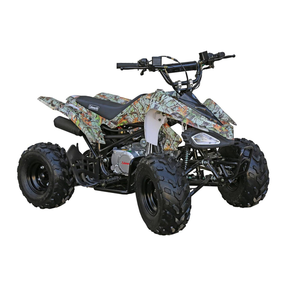 Coleman POWERSPORTS AT125-B Manual