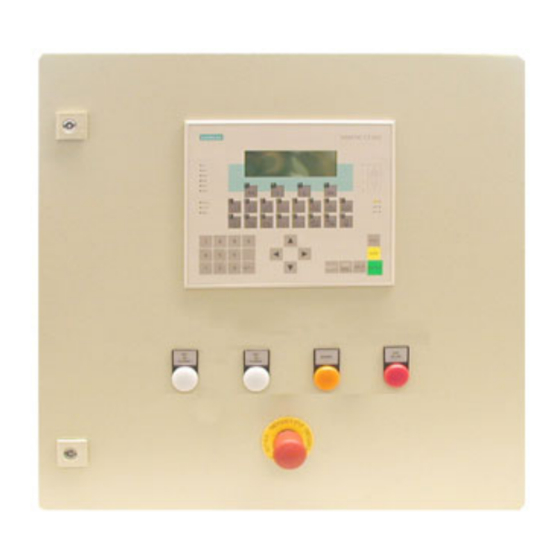 GEA Grasso System Control Operating Instructions Manual