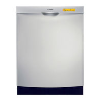 Bosch SHE68M05UC - Evolution 800 Dishwasher Use & Care Manual