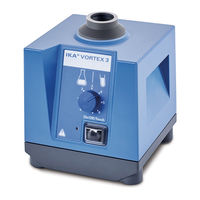 IKA Vortex 3 Operating Instructions Manual