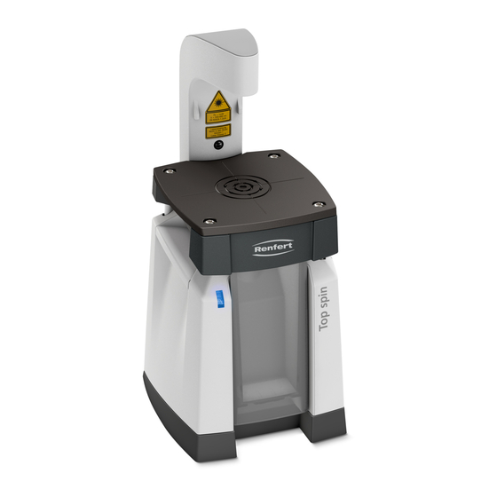Renfert TOP spin Quick Start Manual