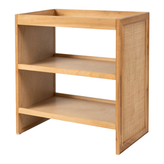 Mocka Alexandria Change Table Assembly Instructions
