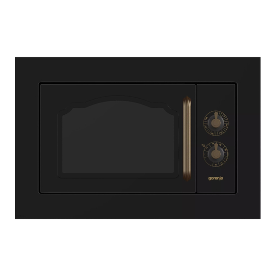 Gorenje BM235CLB Manuals
