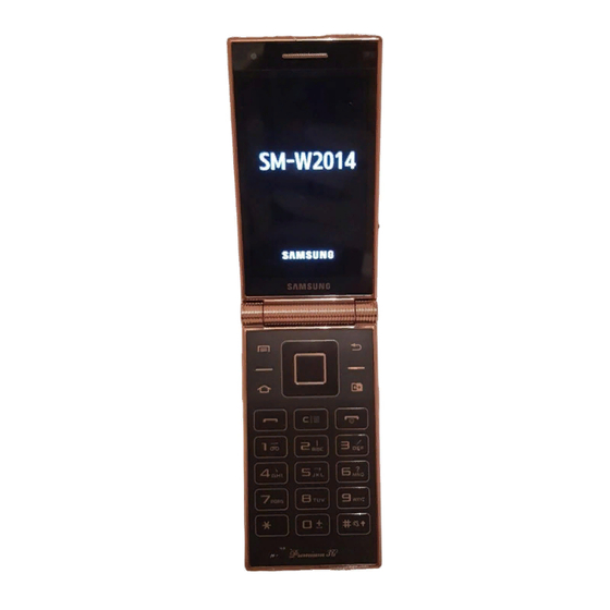 Samsung SM-W2014 User Manual