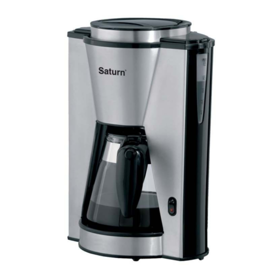 User Manuals: Saturn ST-CM0169 Drip Coffee Maker