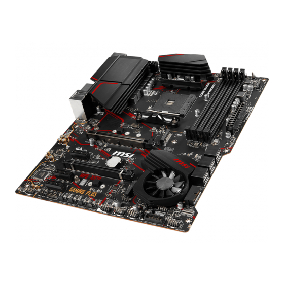 MSI MPG X570 GAMING PLUS User Manual