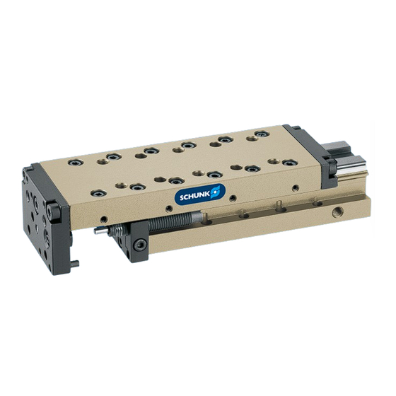 SCHUNK CLM Assembly And Operating Manual
