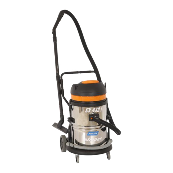 SAINT-GOBAIN NORTON clipper CV 430 P 230V WD Manuals
