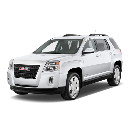 GMC 2013 Terrain Options Manual