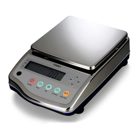 Vibra CJ-E series Operation Manual