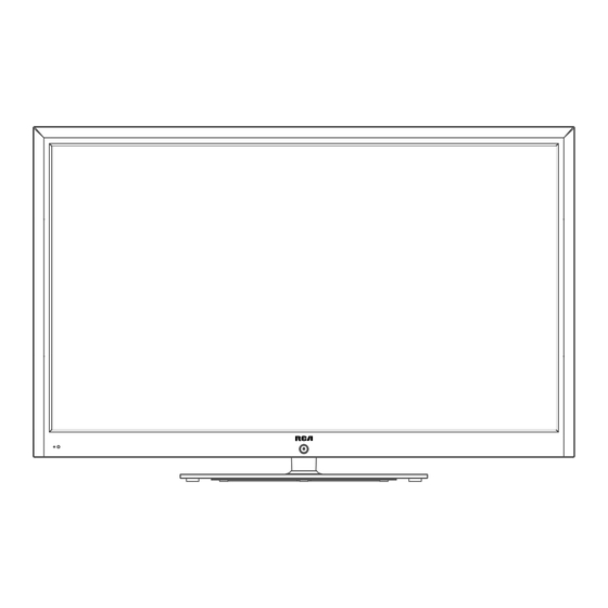 RCA RLED5592A Operating Instructions Manual