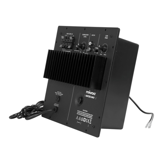 mivoc AM 120 MKII Owner's Manual